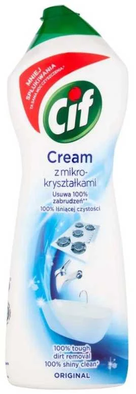 Kreminis paviršių valiklis Cif 780g Pearl Baltas