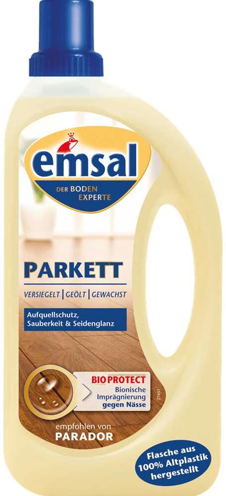Grindų ploviklis Emsal, parketui, 1 l