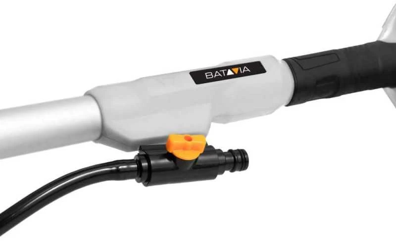 Akumuliatorinis bešepetėlis teleskopinis valymo šepetys Batavia Twin Brush 18V, be akum. ir įkroviklio