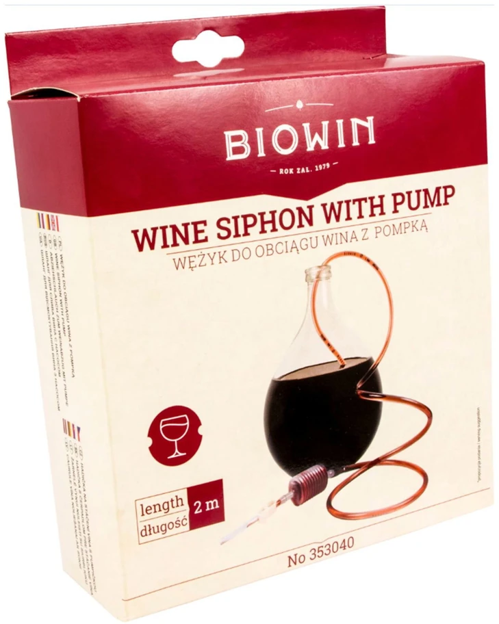 Vyno sifonas BIOWIN 353050