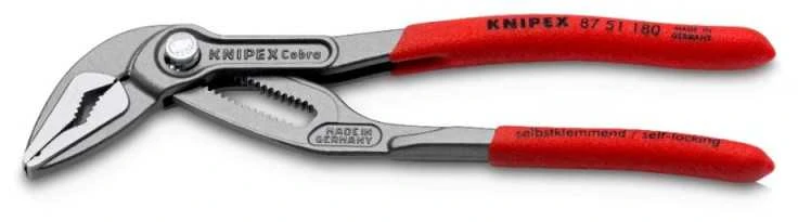 Vamzdinės replės KNIPEX Cobra 180mm