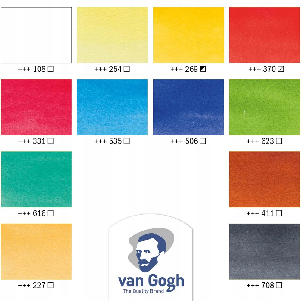 VAN GOGH Akriliniai dažai Kišeninė dėžutė 12 1/2 Godetų