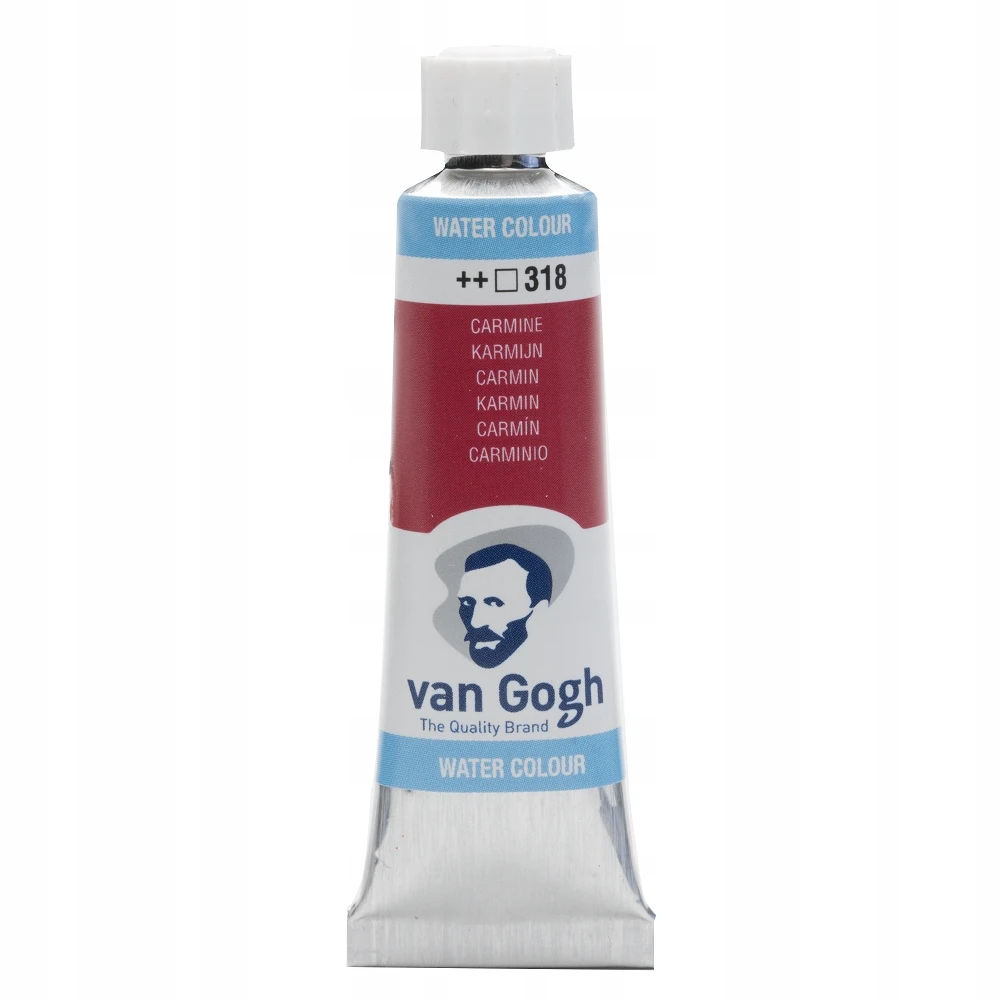 Van Gogh akvareliniai dažai 10ml 318 Karmine
