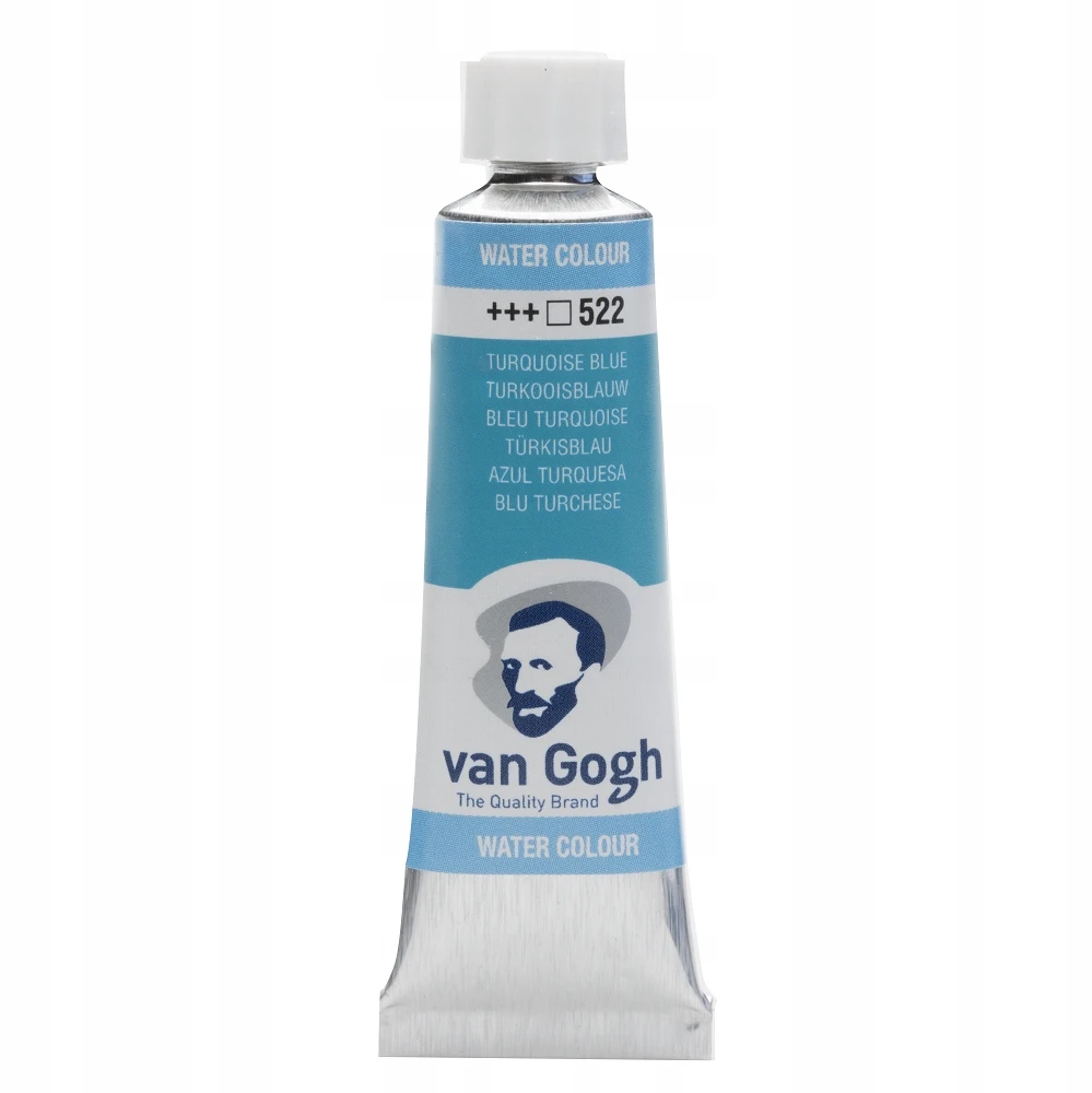 Van Gogh Akvareliniai Dažai 10ml - 522 Turazinis Mėlynas
