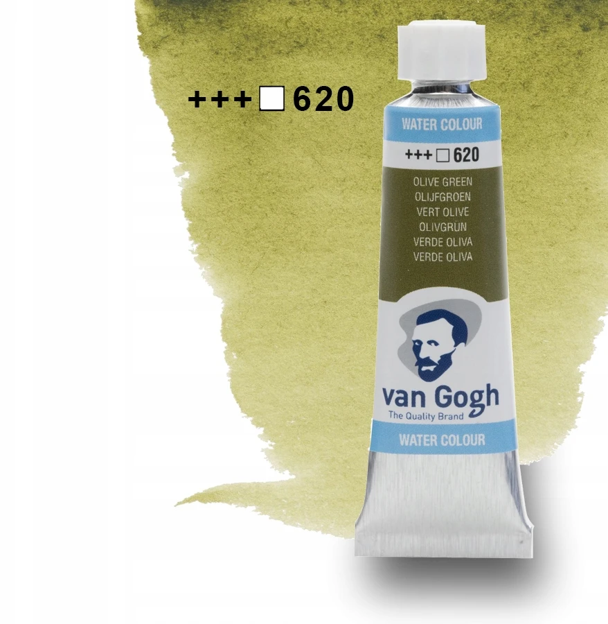 Van Gogh akvareliniai dažai 10ml 620 Alyvuogių žali