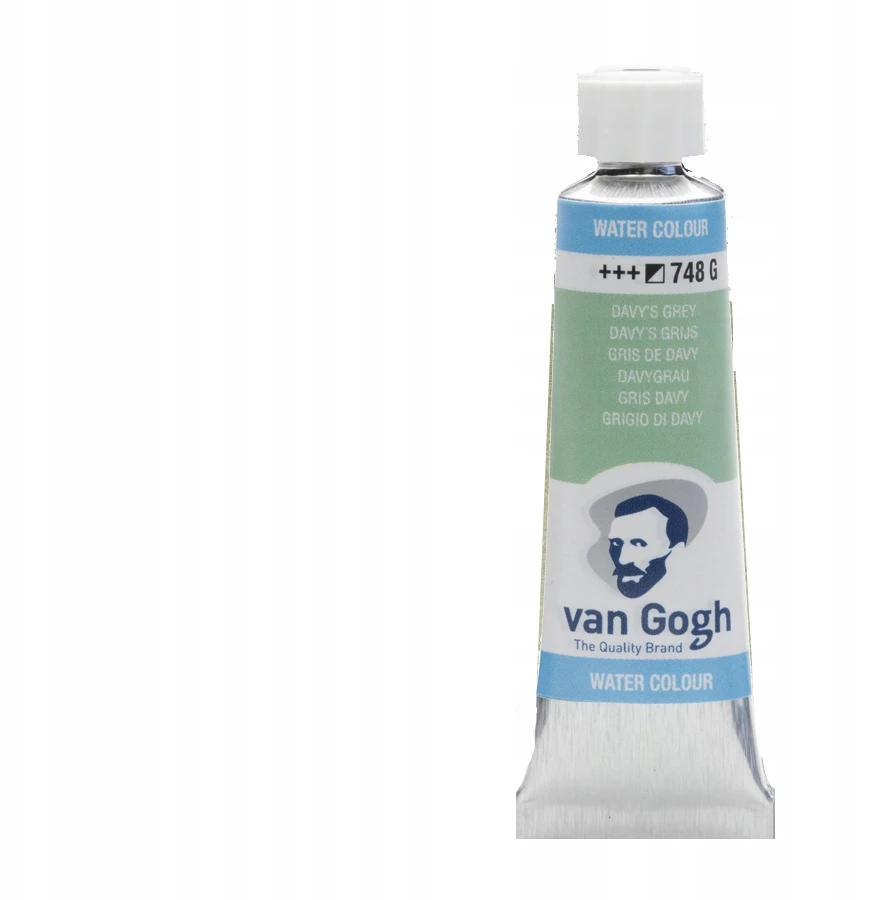 Van Gogh akvareliniai dažai 10ml 748 Davy's Pilkas