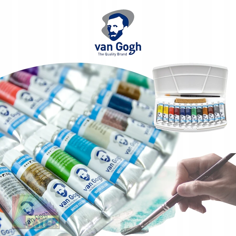 Van Gogh akvareliniai dažai 10ml, sap žalias 623