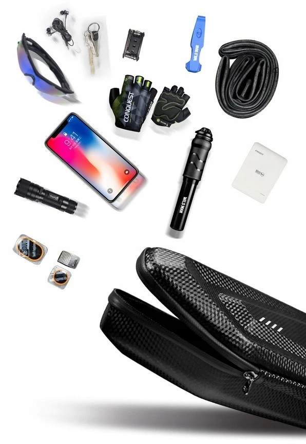 WILDMAN "E4" Juodas WATERPROOF BIKE BAG