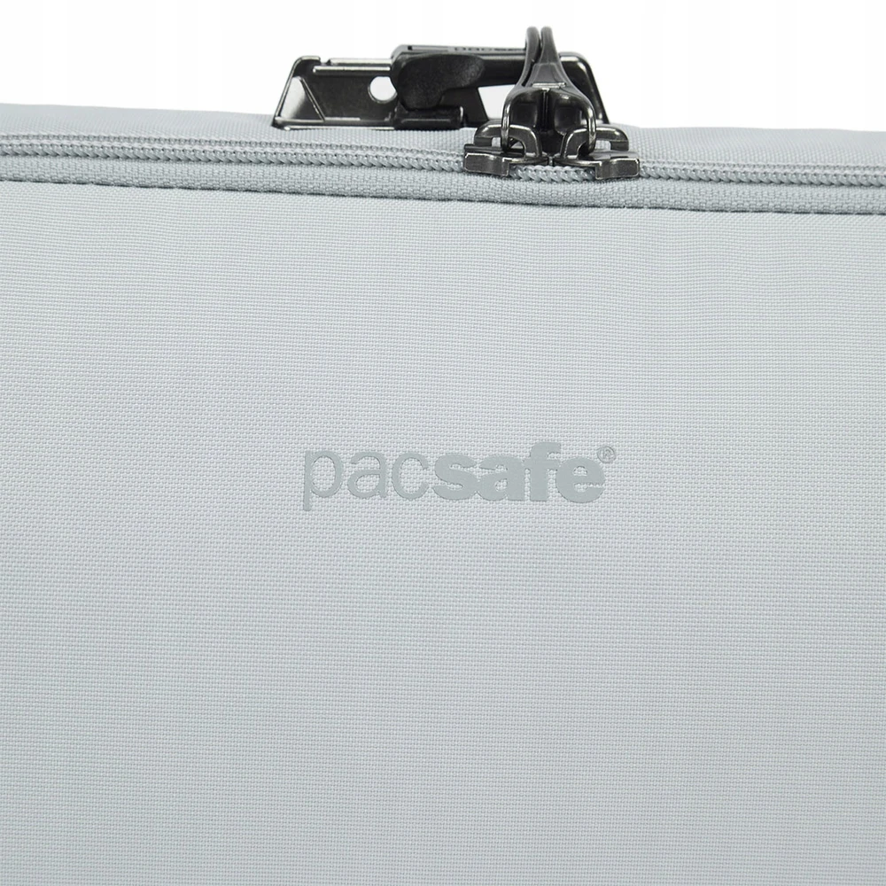 Vandeniui atspari nuo vagysčių apsaugota juosmens (sling) rankinė Pacsafe Metrosafe X Urban Sling, pilka, 5 l