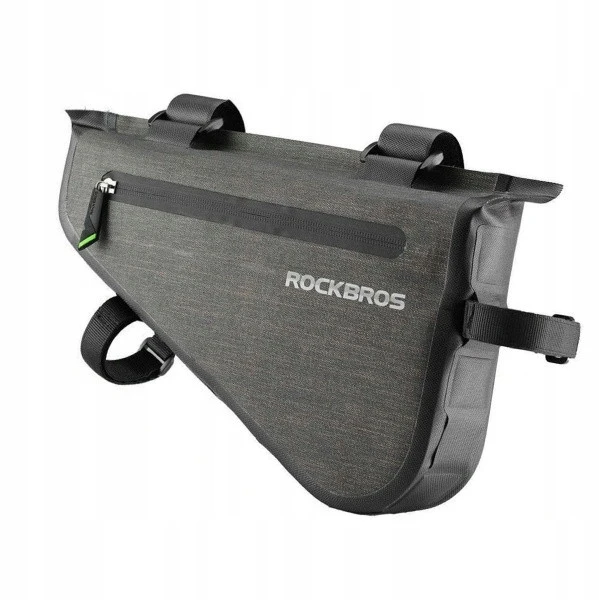 Vandeniui atspari trikampė dviračio rėmo tašė Rockbros As-017 5l
