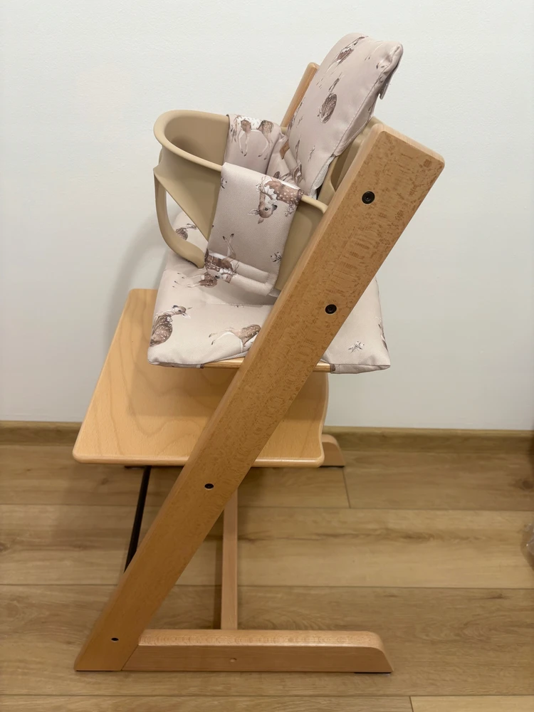 Vandeniui atsparios pagalvėlės Stokke Tripp Trapp 2in1 bambi elniams