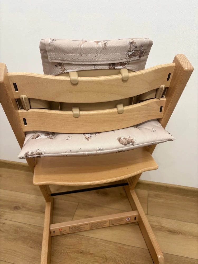 Vandeniui atsparios pagalvėlės Stokke Tripp Trapp 2in1 bambi elniams
