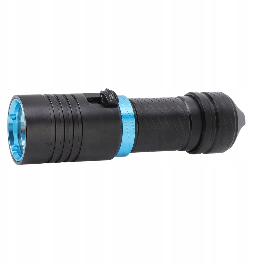 Vandeniui atsparus LED žibintuvėlis, skirtas nardyti galingiems nardytojams IPX8 5000LM