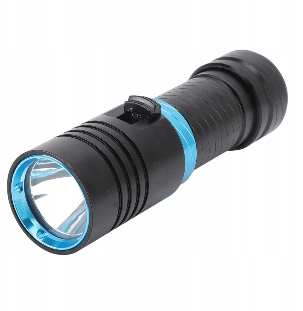 Vandeniui atsparus LED žibintuvėlis, skirtas nardyti galingiems nardytojams IPX8 5000LM