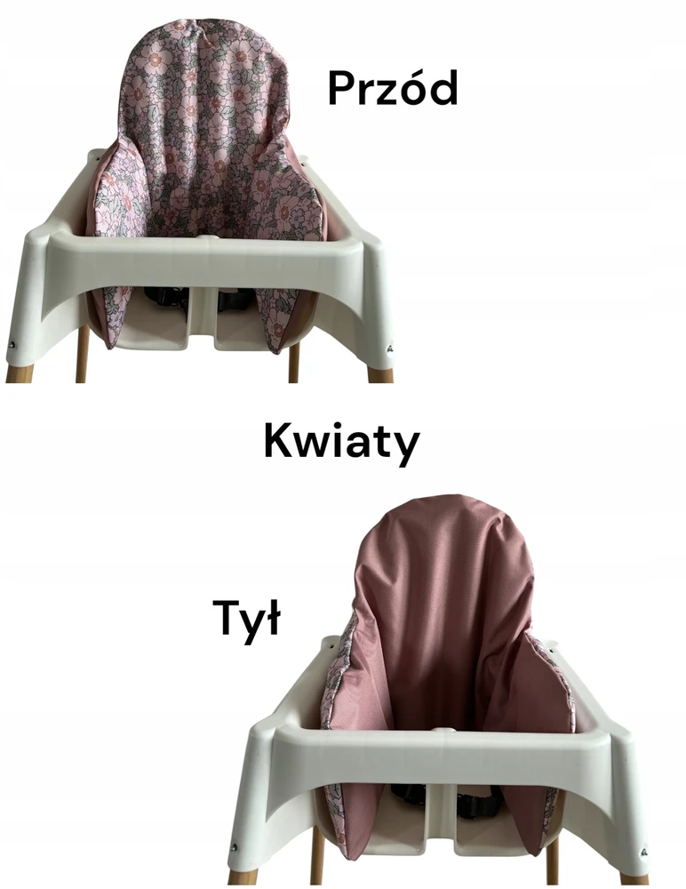 Vandeniui atsparus užvalkalas IKEA ANTILOP kėdės pagalvėlėms - GĖLĖS