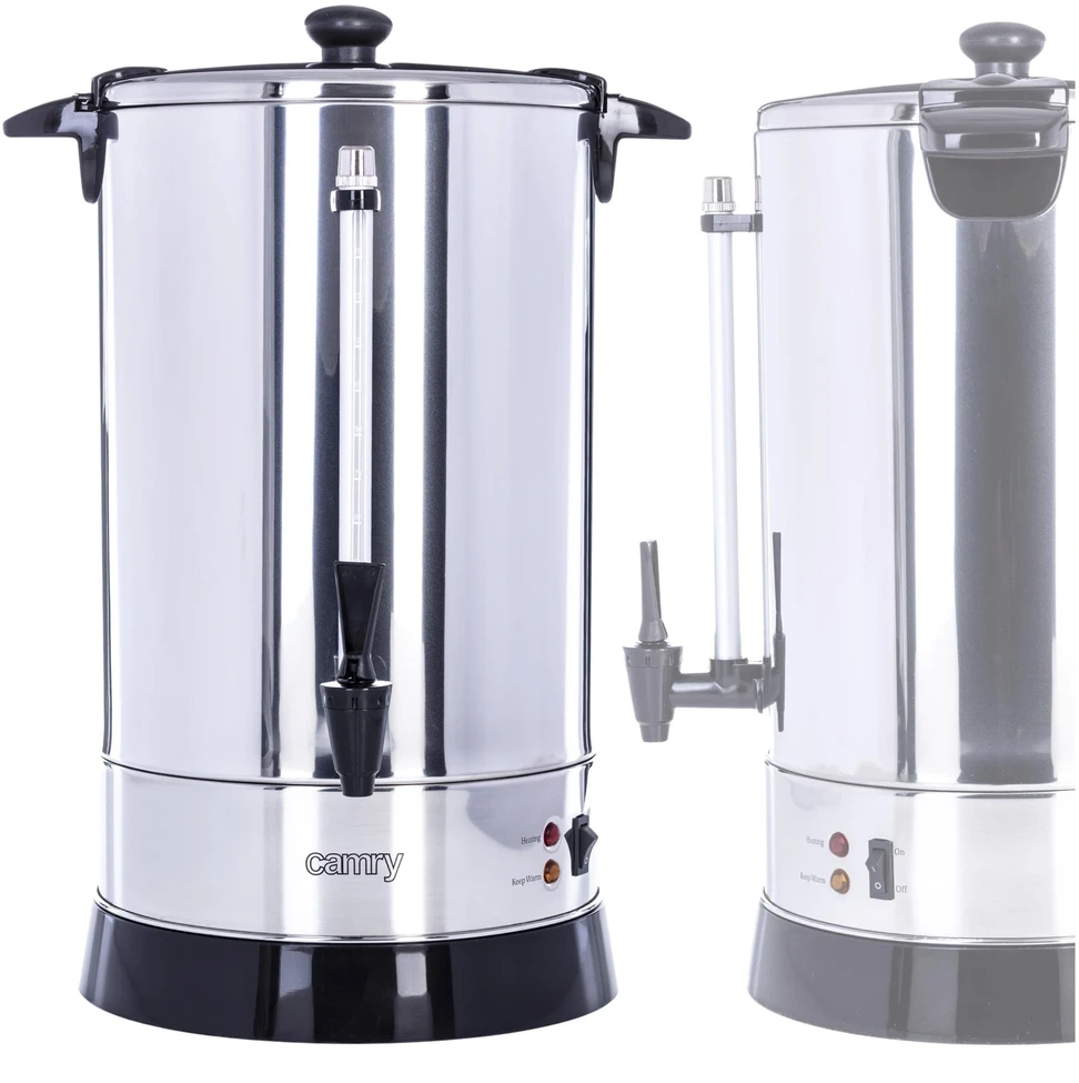 Virdulys Camry | Boiler | CR 1259 | Electric | 1650 W | 20 L | Nerūdijantis plienas