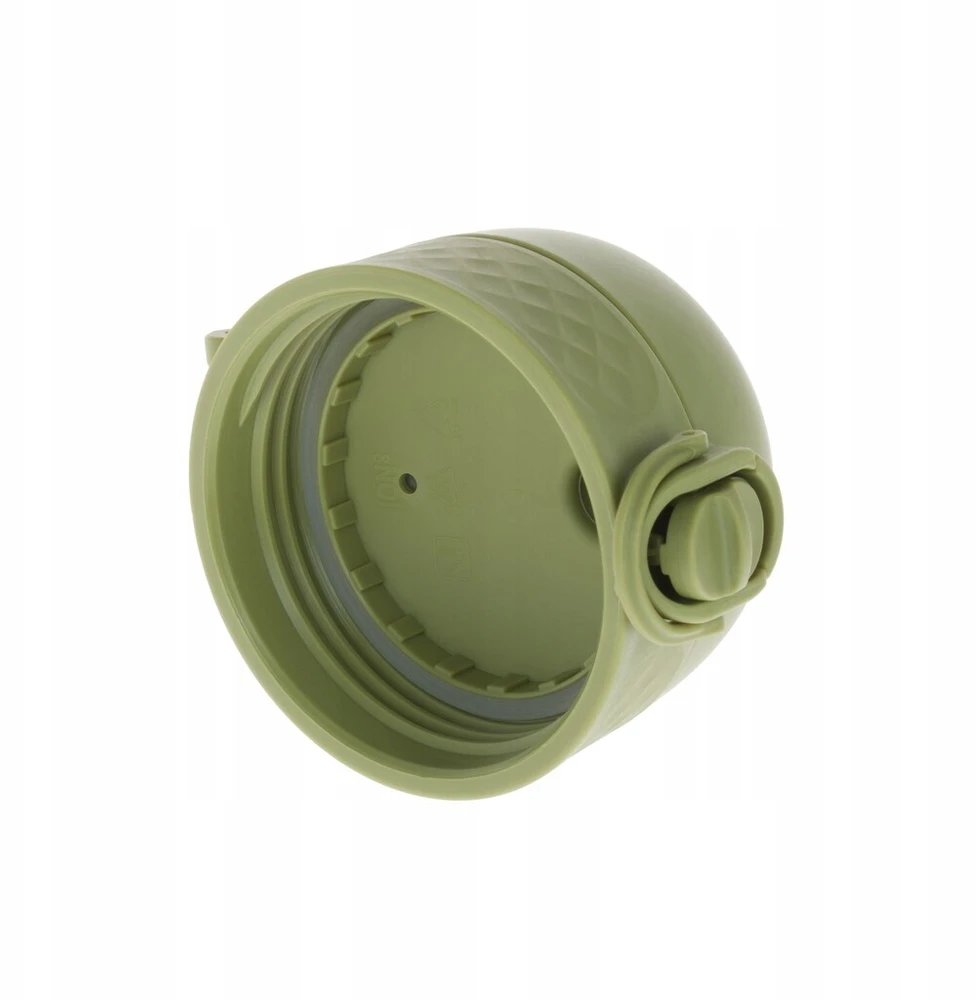 Vandens butelis be BPA ION8 Recyclon 1 l - Khaki Žalias