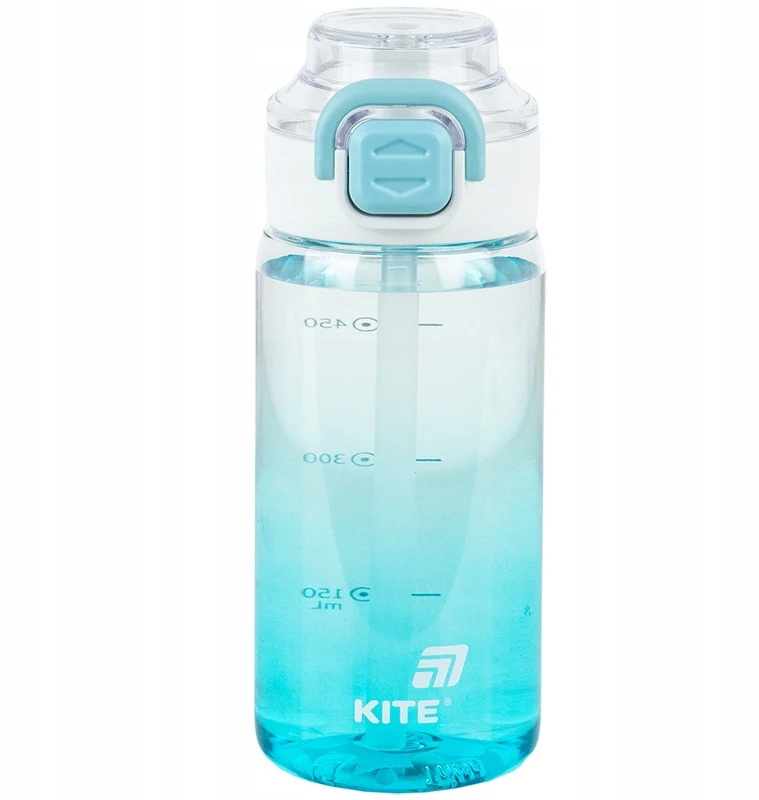 Vandens butelis Kite 500ml, mokyklai, sportui, violetinis