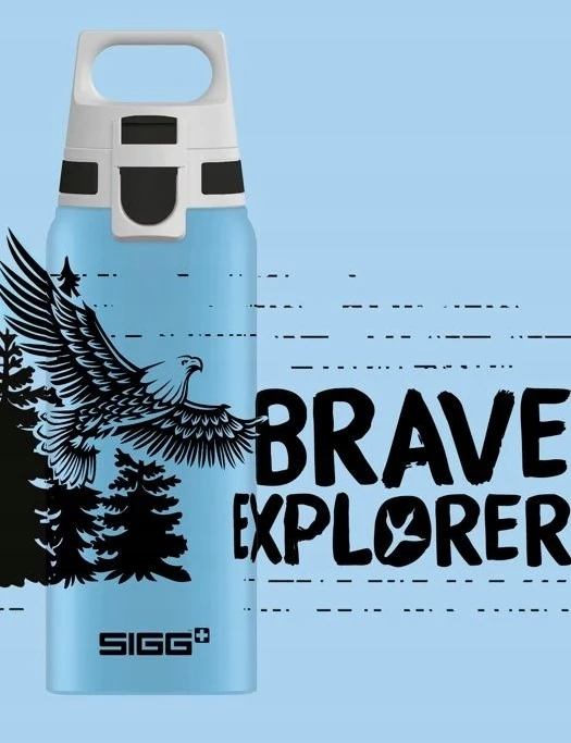 Gertuvė SIGG WMB One Brave Eagle 9002.4 Mėlyna 0.6 L