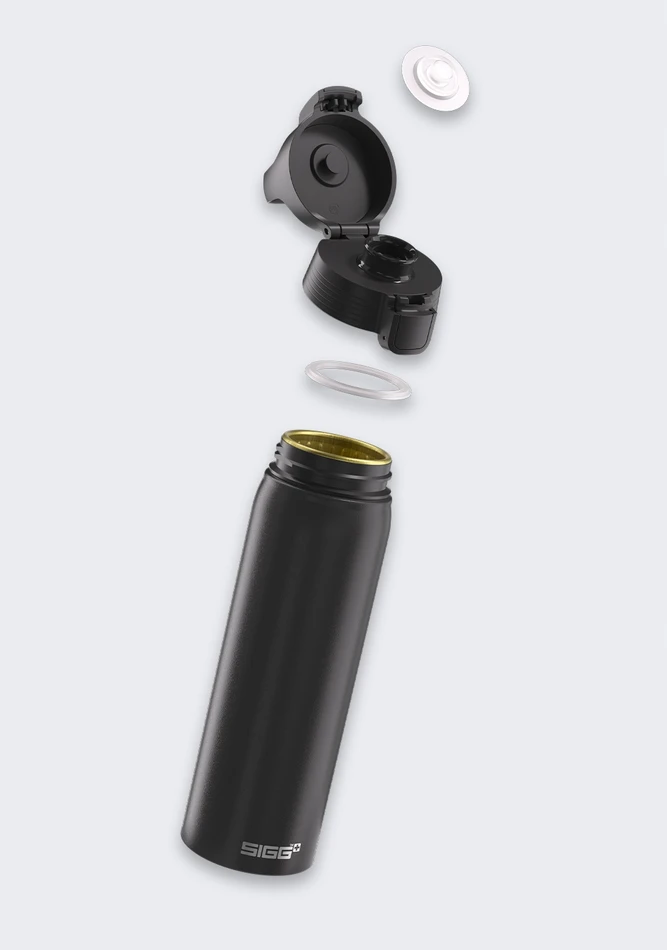 Gertuvė Vandens butelis SIGG WMB One 0,75 l., juoda