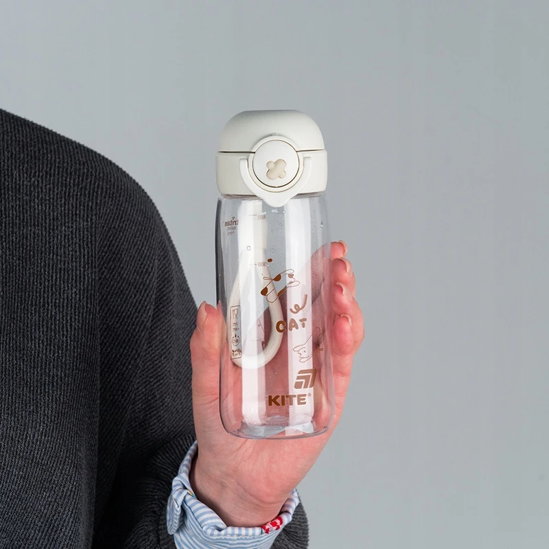 Vandens buteliukas "kite" 480 ml, smėlio spalvos