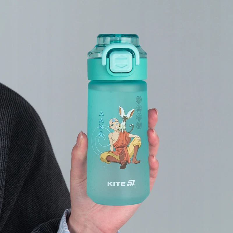 Vandens buteliukas vaikams Kite Avatar 560ml su šiaudeliu