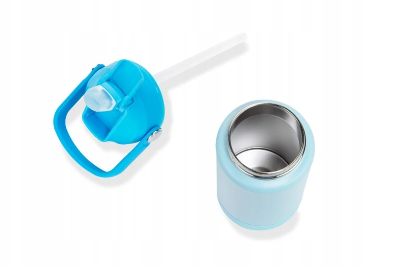 Vandens buteliukas vaikams mokyklai, darželiui, graviruotas pavadinimas, šviesa, BPA Free, 350 ml