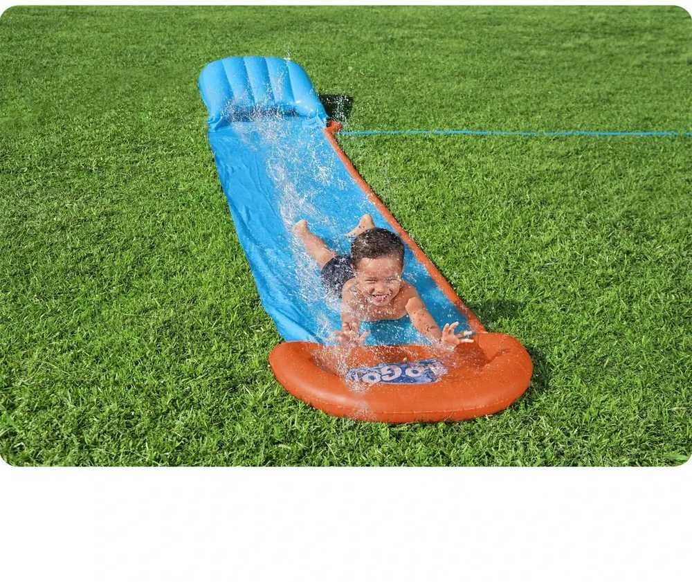 Bestway vienvietė vandens čiuožykla 4,88 m H20 GO! Cunamis 52477