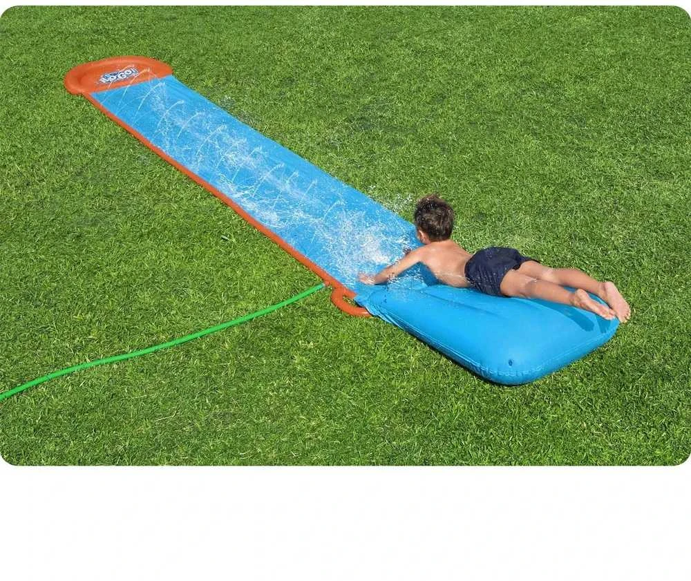 Bestway vienvietė vandens čiuožykla 4,88 m H20 GO! Cunamis 52477