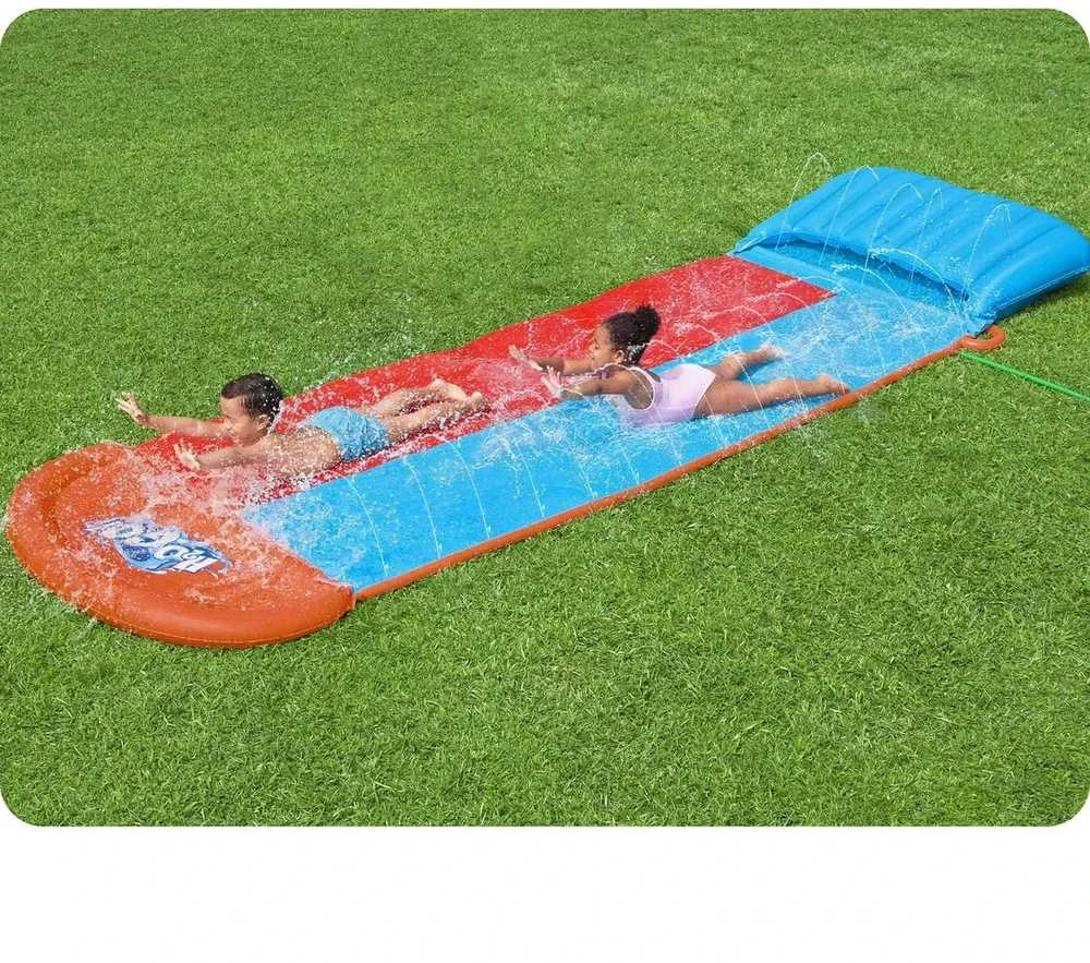 Bestway H2OGO Tsunami Splash Ramp Dviguba vandens čiuožykla