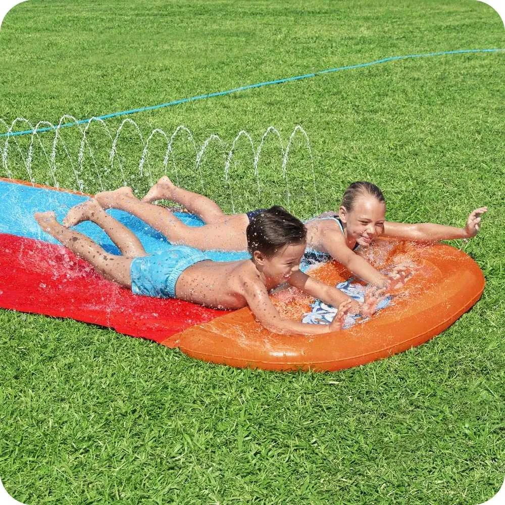 Bestway H2OGO Tsunami Splash Ramp Dviguba vandens čiuožykla