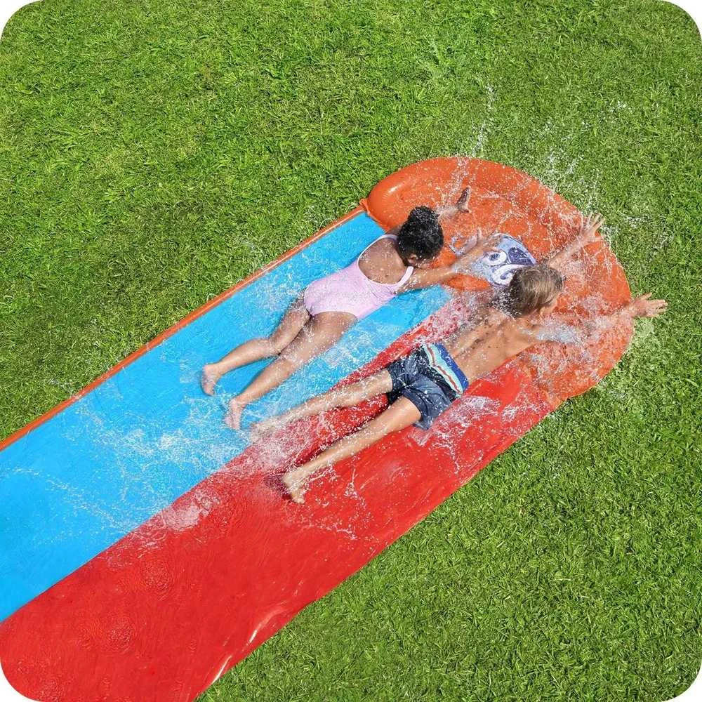 Bestway H2OGO Tsunami Splash Ramp Dviguba vandens čiuožykla