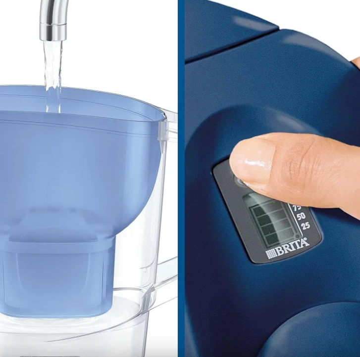 BRITA vandens filtravimo indas ALUNA, 2.4 l, mėlynos spalvos