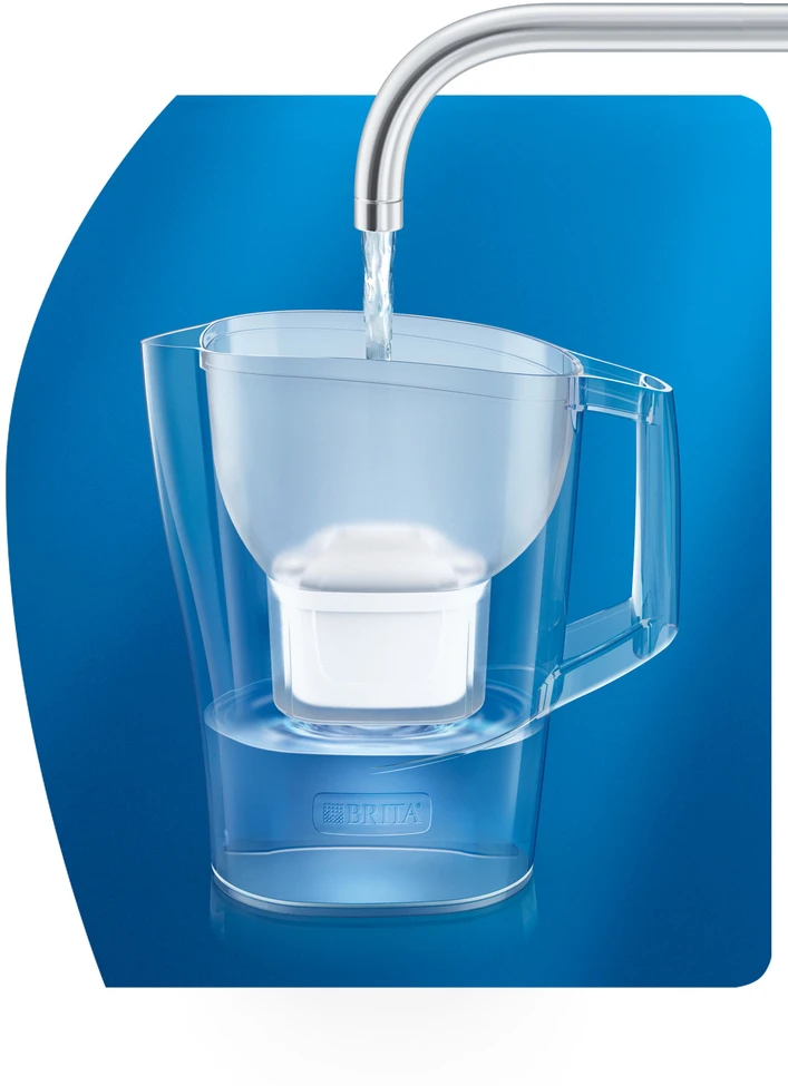 Vandens filtravimo indas Brita ALUNA, 2.4 l, balta