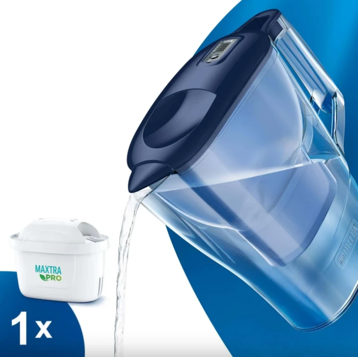 BRITA vandens filtravimo indas ALUNA, 2.4 l, mėlynos spalvos