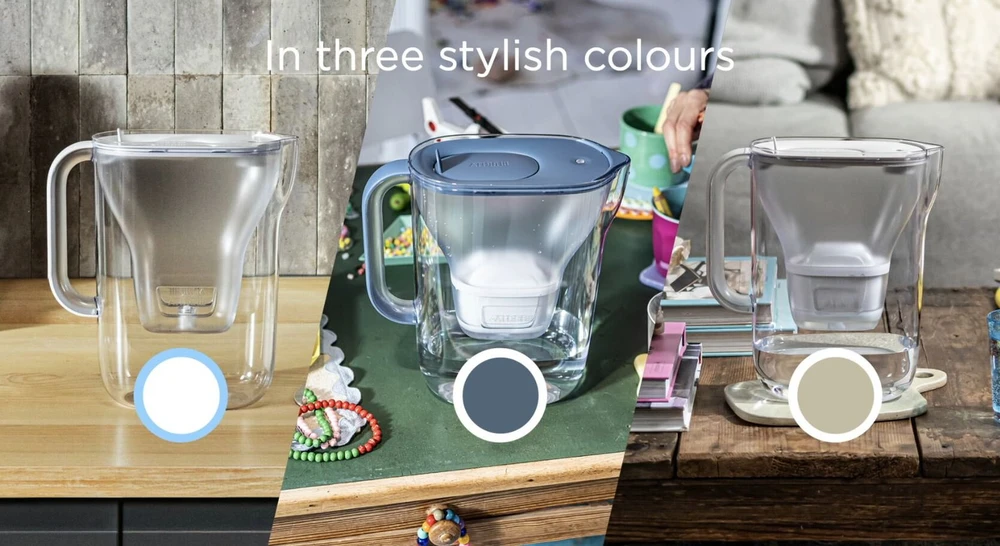 Brita Style Essential+1 Maxtra Pro PP filtro ąsotis (baltas) +DOVANA Brita gertuvė
