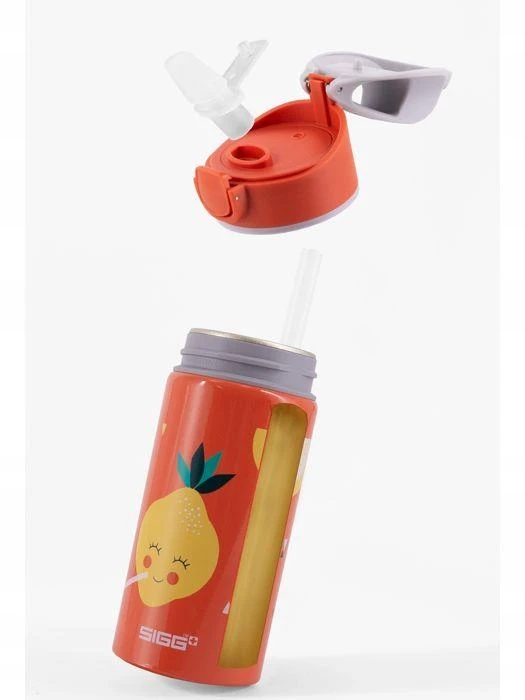 Gertuvė su šiaudeliu SIGG Miracle Fireman 0.4 l