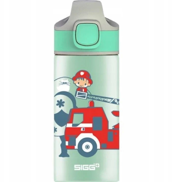 Gertuvė su šiaudeliu SIGG Miracle Fireman 0.4 l