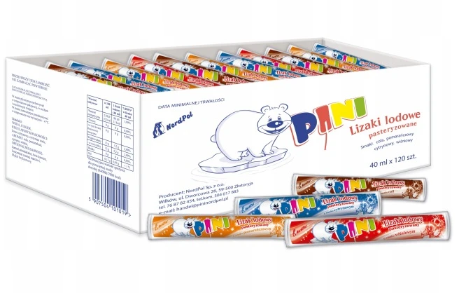 Vandens ledas Ledinių ledinukų skonių mišinys Pini užšaldymui 40ml