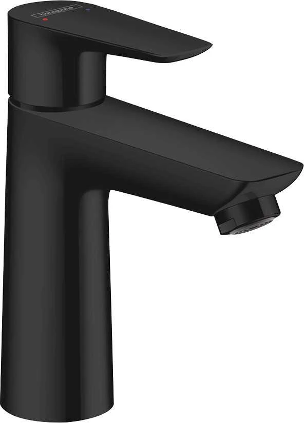 Juodas praustuvo maišytuvas Hansgrohe TALIS E 110 71710670