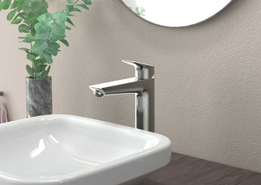 Praustuvo maišytuvas Hansgrohe Logis, 71091000, chromo