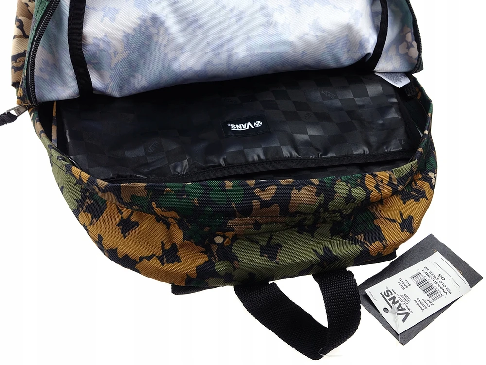 Vans Old Skool H2o kuprinė su gėlių raštu, žalia