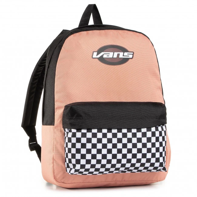 Vans Realm kuprinė su šonine kišene, languota