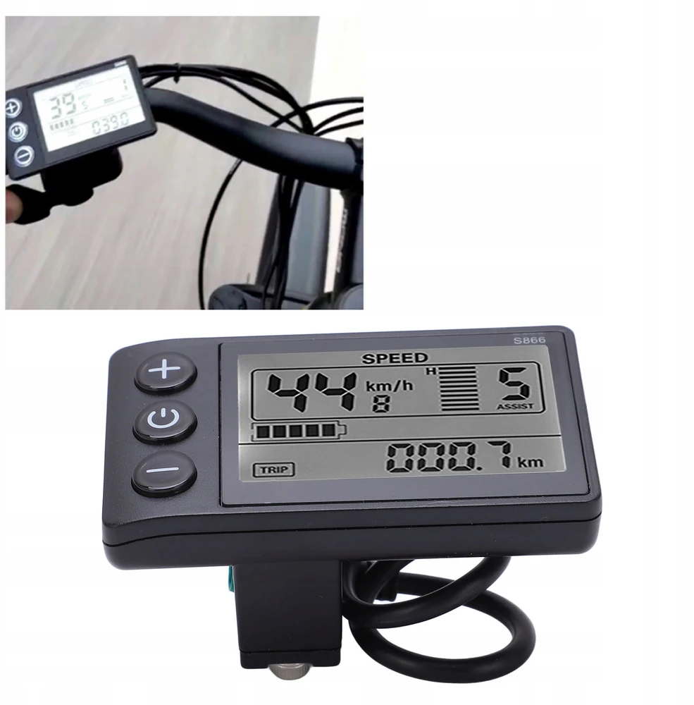 VARIKLIO LCD EKRANAS VALDIKLIS 24V 36V 48V