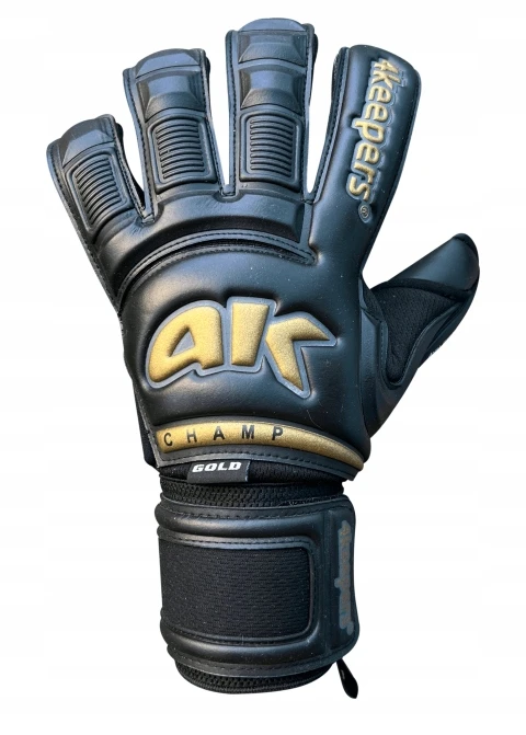 Vartininko pirštinės 4keepers Champ Gold Juodas VI RF2G, juodos