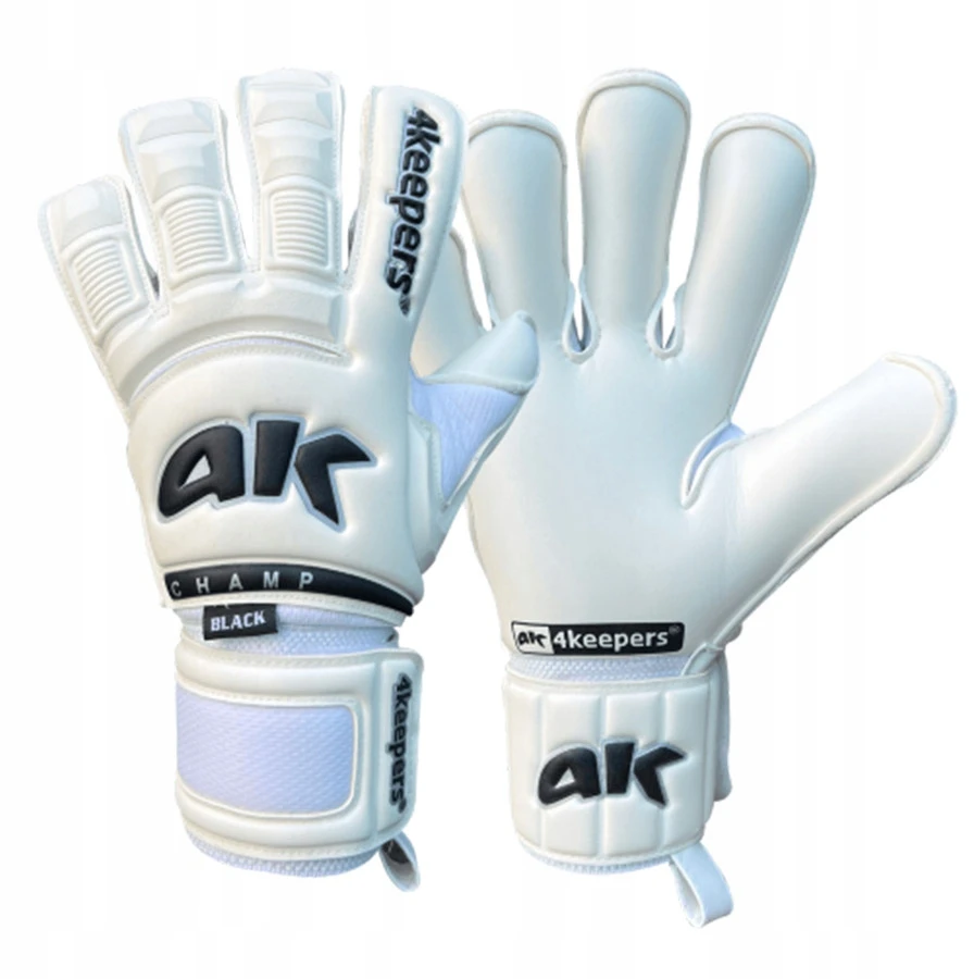 Vartininko pirštinės 4keepers Champ Juodas VI RF2G, baltos