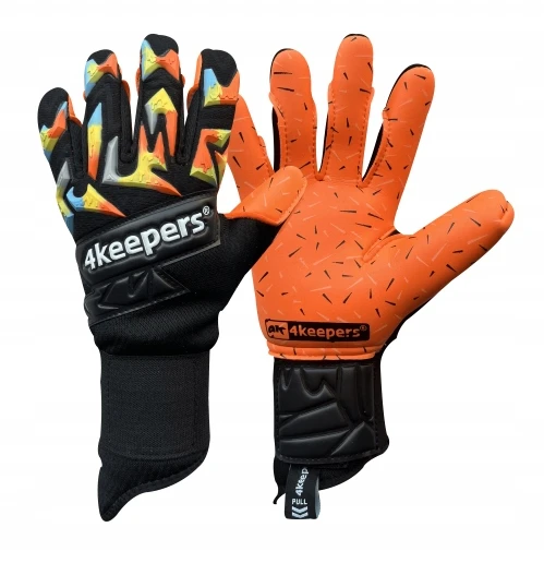 Vartininko pirštinės 4keepers Equip Flame NC, 8.5, juodos