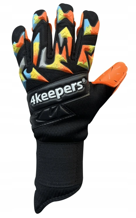 Vartininko pirštinės 4keepers Equip Flame NC, 8.5, juodos