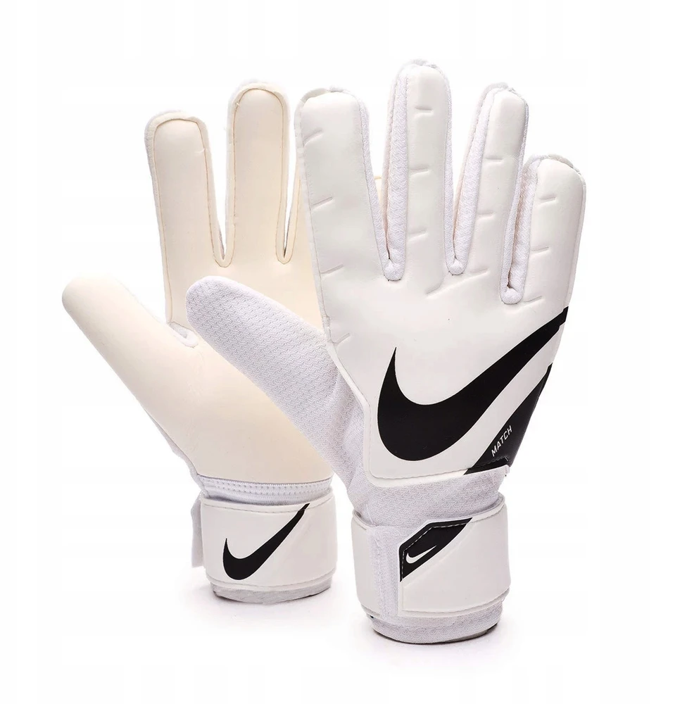 Vartininko pirštinės Nike GK Match, baltos