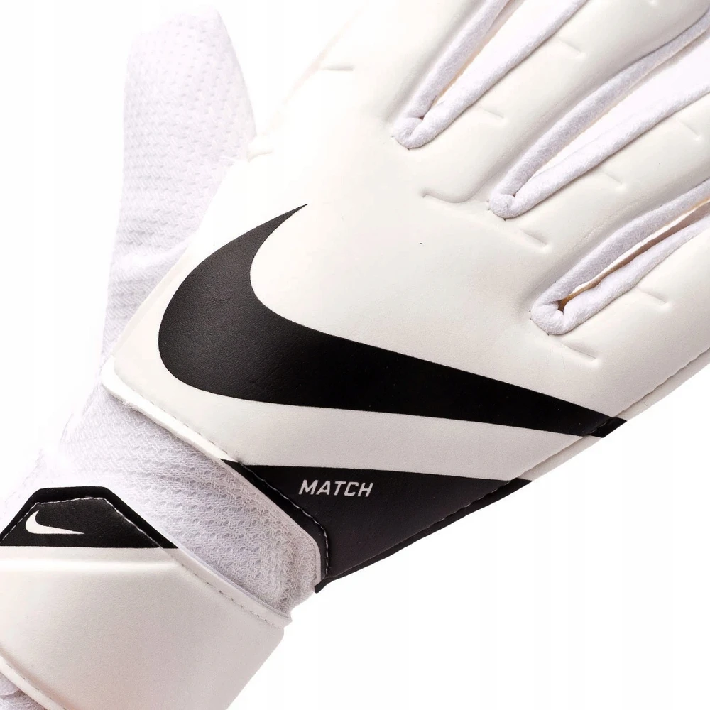 Vartininko pirštinės Nike GK Match, baltos